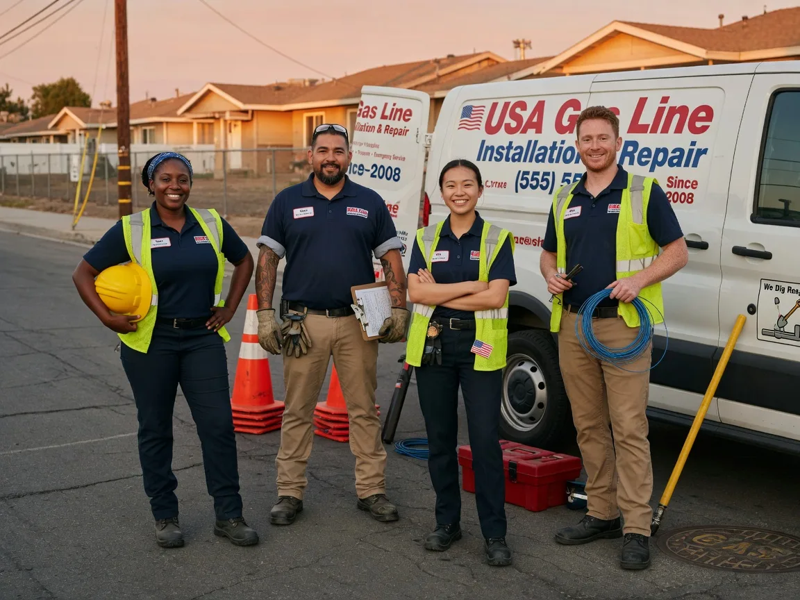 Gas Line Installation company in Pelsor, AR